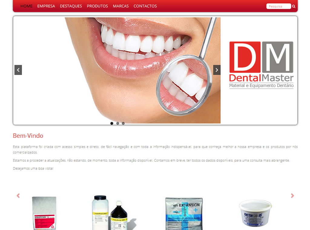 DentalMaster - DentalMaster - Equipamento Dentrio title=